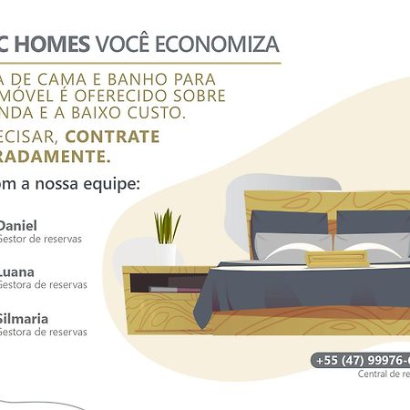 Varandas Do Atlantico - Apartamento Em Condominio Pe Na Areia Bombinhas Kültér fotó