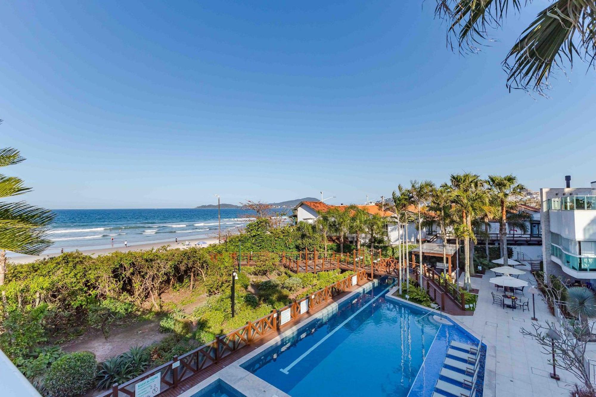 Varandas Do Atlantico - Apartamento Em Condominio Pe Na Areia Bombinhas Kültér fotó