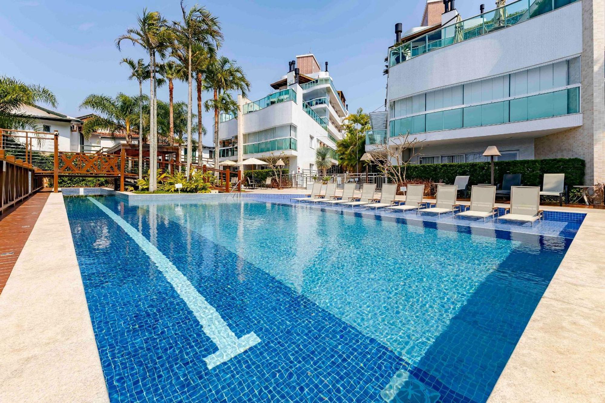Varandas Do Atlantico - Apartamento Em Condominio Pe Na Areia Bombinhas Kültér fotó